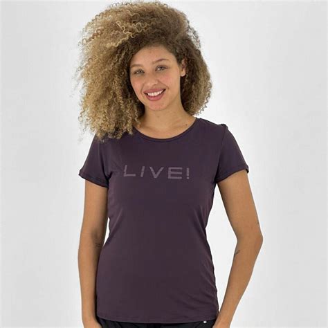 Camiseta Feminina Manga Curta Live