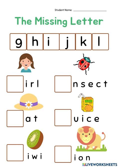 The Missing Letters Interactive Worksheet In 2024 Classroom Anchor Charts Phonics Phonics Cvc