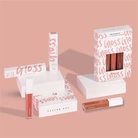 Custom Lip Gloss Packaging Boxes Exact Printo