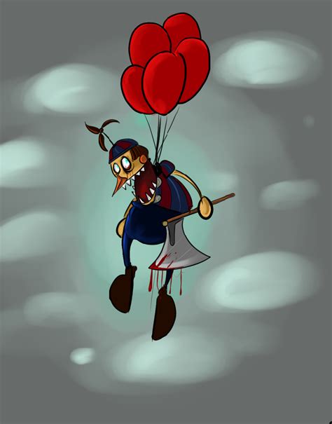 Nightmare Balloon Boy By Robogame On Deviantart