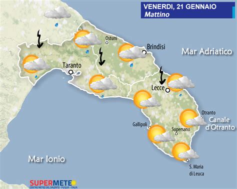 Il Tempo Oggi 21 Gennaio Mesagnesera It