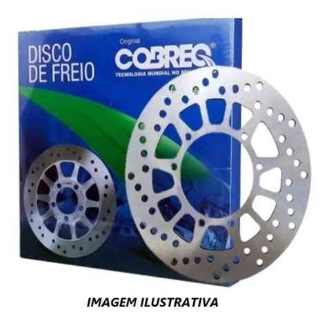 Disco Freio Traseiro Fazer 250 2013 Original Cobreq 0006dis Frete grátis