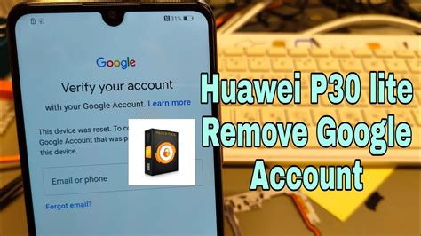 Huawei P30 Lite MAR LX1A Remove Google Account Bypass FRP