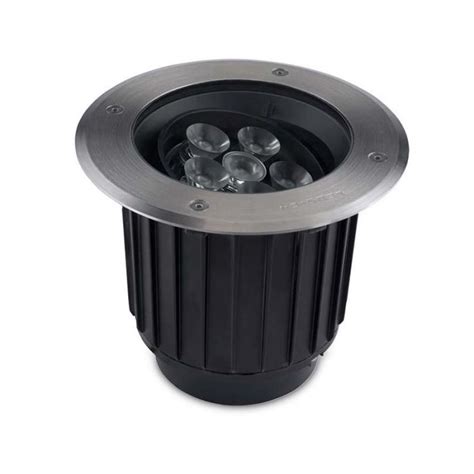 Leds C Gea Power Led Pro Outdoor Recessed Lighting Black