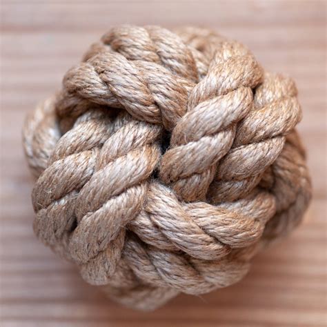 Set Of 6 Nautical Decorative Knots Knots Etsy