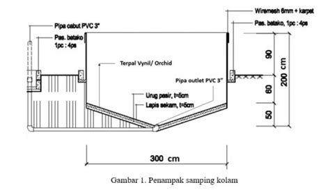 Desain Kolam Lele Beton 53 Koleksi Gambar