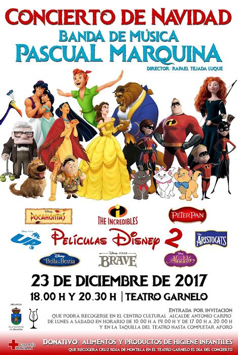 Asociaci N Musical Montillana Pascual Marquina Pel Culas Disney