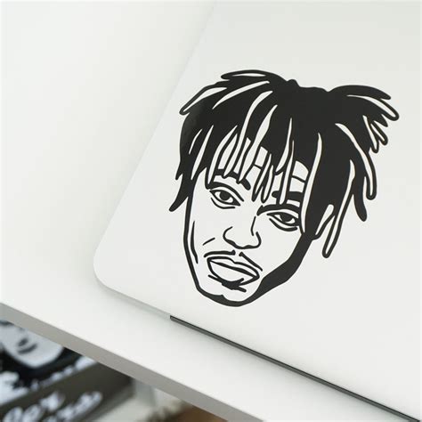 Juice Wrld 2 Face Sticker Car Decal - Peeler Stickers | Peeler Stickers