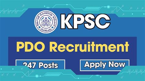 The Karnataka Public Service Commission Kpsc Pdo Recruitment