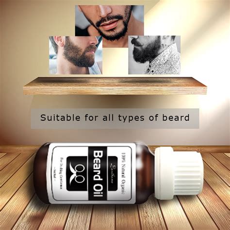 Lanthome Original Beard Growth Oil Mustache Grow Stimulator 100 Natural