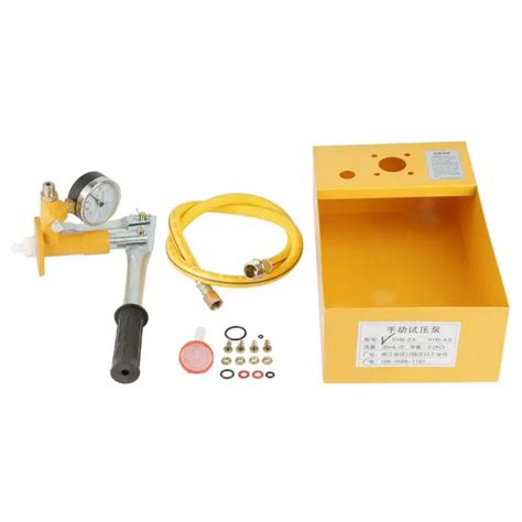 Aluminum Manual Pressure Test Pump Mpa Kg Manual Hydraulic Water