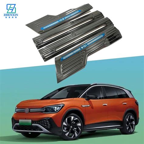Автомобильные аксессуары Пороговая пластина для VW Volkswagen ID.6 2019 ...