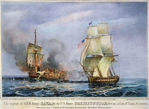 Amazon Uss Constitution Battle Nthe Engagement Between Uss