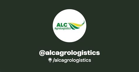 Alcagrologistics Instagram Facebook Linktree