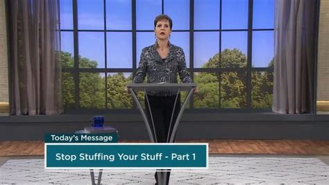 Joyce Meyer Stop Stuffing Your Stuff Part 1 Online Sermons 2024