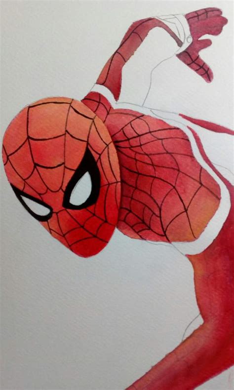 Spider Man En Acuarela TSemanal32 DibujArte Amino