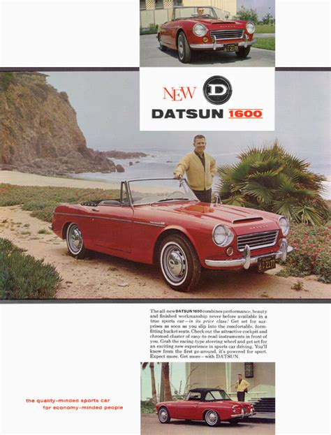 Datsun Literature: U.S. Sales Literature