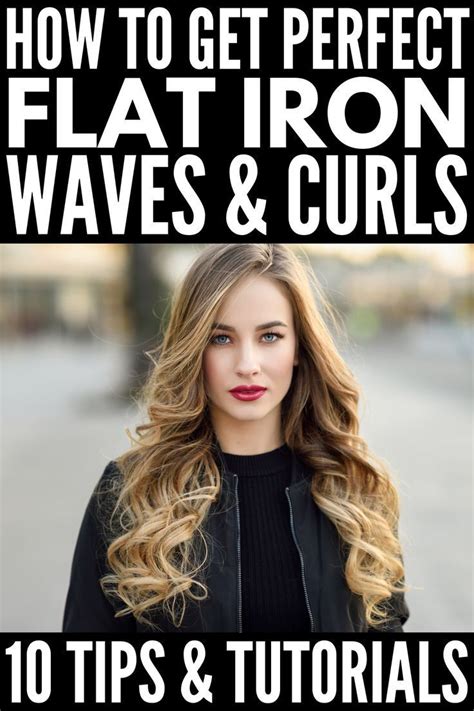 How To Curl Your Hair With A Flat Iron 7 Tips And Hacks Flat Iron