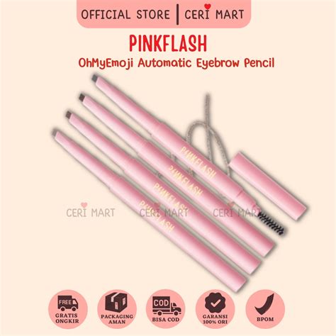 Jual Pinkflash Ohmyemoji Automatic Eyebrow Pencil Tahan Air Pigmen