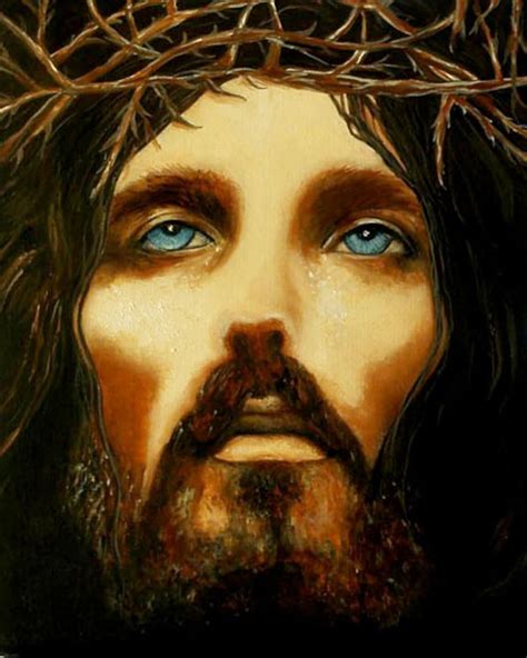 Jesus Christ Print Small Framed Art Jesus Portrait Etsy