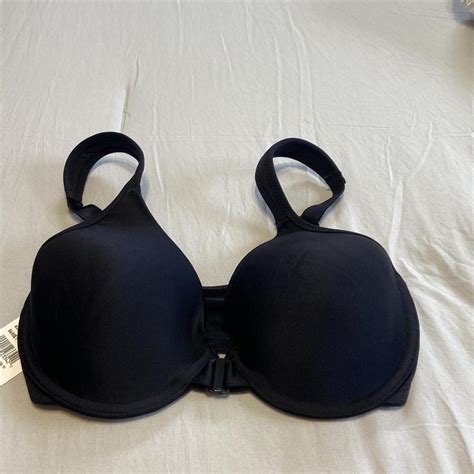 Nwt Breezies 32c Front Clasp Bra Style A223342 Depop