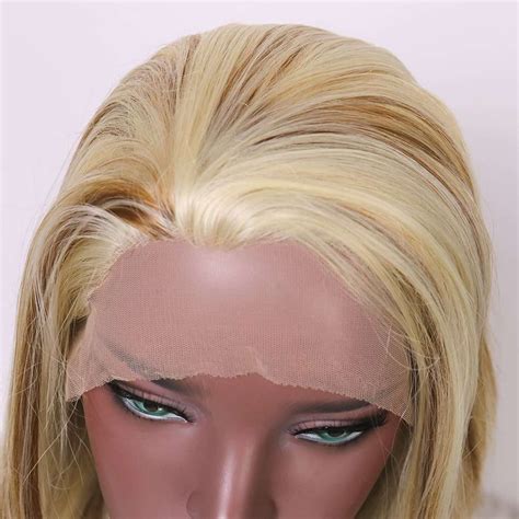 Ohanna Lace Front Synthetic Light Blonde Shoulder Length Wig With