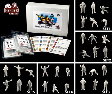 10mm Wargaming: Flight Deck Crew from Heroes Models