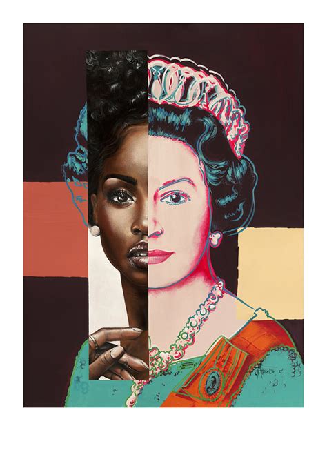 Johan Alberts Maam Malaika Abeena Alexandra Mary After Warhol