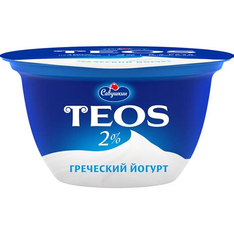 Йогурт греческий Teos 2 140 г купить в Минске недорого в интернет