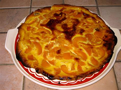 Recette De Tarte Au Flan Aux Abricots Par Nouja