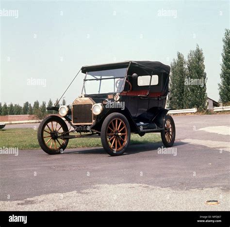 A Ford Model T Also Called Tin Lizzy From Manufactured In The