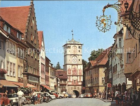 Wangen Allgaeu Herrenstrasse Mit Ravensburger Tor Kat Wangen Im