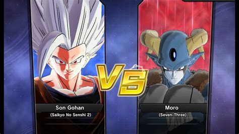 Xenoverse 2 Requested Match PC Gohan Saikyo No Senshi 2 Vs Moro