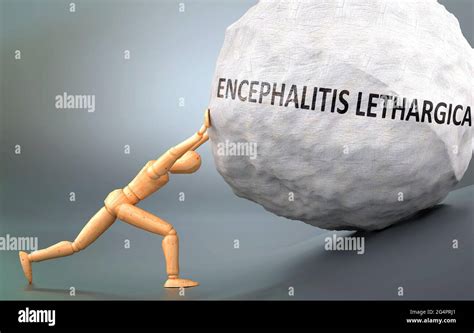 Encephalitis lethargica and human condition hi-res stock photography ...