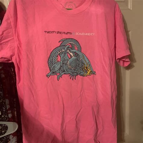 Hot Pink Twenty One Pilots Scaled And Icy Brand New Depop