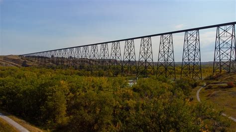 High Level Bridge Lethbridge Viaduct Lethbridge Alberta