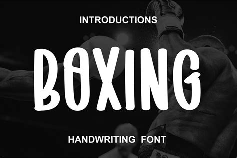 Boxing Font | by Daniellee | Mar, 2024 | Medium