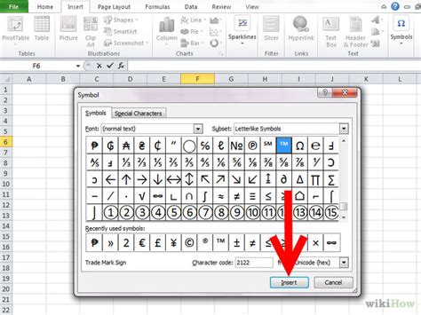 How to Insert a Symbol on an Excel Sheet: 4 Steps (with Pictures)