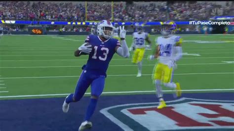 El primer TD de la campaña Davis aparece libre para ventaja de Bills