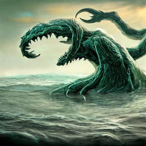 Deep Water Monster Creature by dekrekiros on DeviantArt