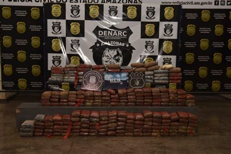 Polícia Apreende 280 Kg De Drogas E Prende Quatro Pessoas No Am