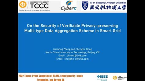 On The Security Of Verifiable Privacy Preserving Multi Type Data