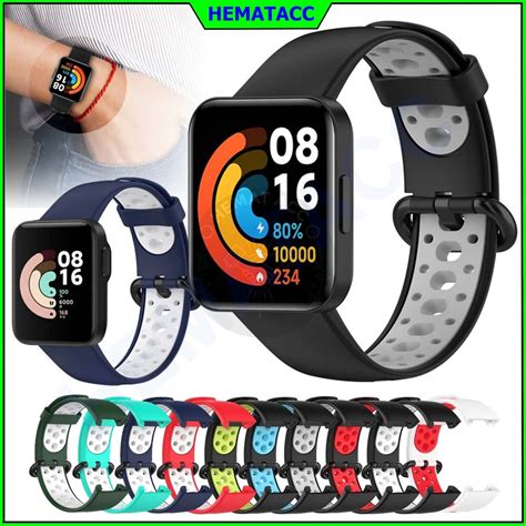 Jual Strap Redmi Watch 2 Lite Mi Watch Lite Sport Anti Gerah Tali