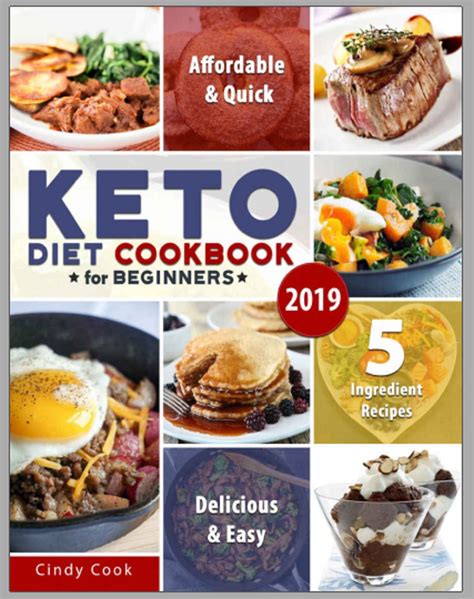 Keto Diet Cookbook For Beginners 2019 5 Ingredients Or Less Etsy