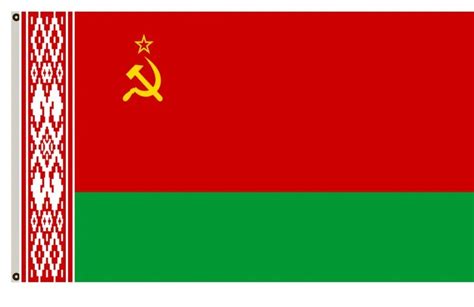 Byelorussian Soviet Socialist Republic flag-in Flags, Banners ...