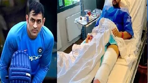 MS Dhoni Admitted To Hospital As IPL Ends Due To Knee Injury IPL