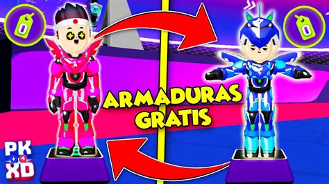 COMO TENER LAS NUEVAS ARMADURAS DE GRAVEDAD CERO 2022 GRATIS EN PK XD