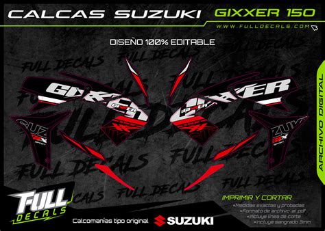 Calcomanias Suzuki Ax Full Decals