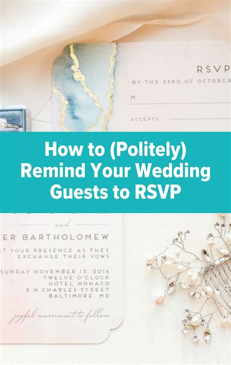 How to Politely Remind Your Wedding Guests to RSVP