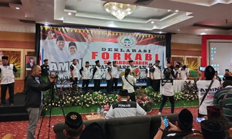 Forkabi Se Jabodetabek Deklarasikan Dukungan Anies Muhaimin Di